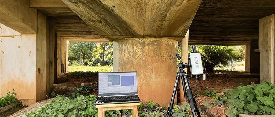 彩譜 FS-23 高光譜相機：在橋梁混凝土病害檢測中的實地應用