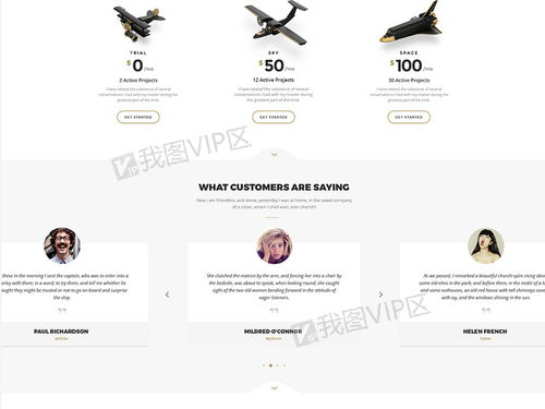 專業(yè)設計資源整合 從App產品介紹到企業(yè)網頁模板的全方位解決方案
